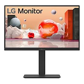 LG, 24BA650-B.AEU, LED-Monitor, LG IPS-Monitor 24BA650-B, 23,8?, 1920 x 1080 Full HD, HDMI/USB/DisplayPort, höhenverstell-, neig-, schwenk- und drehbar, schwarz