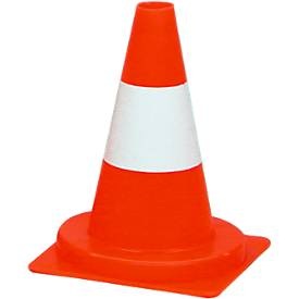 undefined, PVC-Leitkegel, tagesleuchtend, 0,5 kg, H 300 mm, PVC-Leitkegel, tagesleuchtend, 0,5 kg, H 300 mm