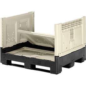 undefined, Palettenbox mit Füssen, klappbar, 695 Liter, Palettenbox mit Füssen, klappbar, 695 Liter