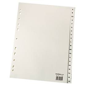 undefined, Papier-Register A4, einzeln, DIN A4 A-Z, hellchamois, Papier-Register A4, einzeln, DIN A4 A-Z, hellchamois