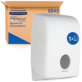 Kimberly Clark, AQUARIUS Handtuchspender, weiß, AQUARIUS Handtuchspender, weiß
