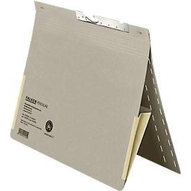 undefined, Pendelhefter Falken, Format A4, für bis zu 200 Blatt, 2 Fächer, Schlitzstanzung, Behördenheftung, Tasche, Recycling-Karton, grau, 50 Stück, Pendelhefter Falken, Format A4, für bis zu 200 Blatt, 2 Fächer, Schlitzstanzung, Behördenheftung, Tasche, Recycling-Karton, grau, 50 Stück