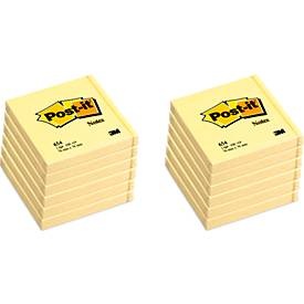 undefined, Post-It Notes Yellow, 76x76 mm (Pack 12), Post-it® Canary Gelb - der Klassiker