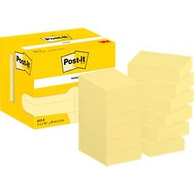 3m, 3M Notizzettel Post-it 5,1 x 3,8 cm Gelb, Breite, Post-it Post-it 653, 38x51 mm, 12 Stk.