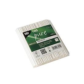PAPSTAR, Papstar Rührstäbchen Pure Papier 140 mm Weiß, Papstar Rührstäbchen Pure Papier 110 mm Weiß