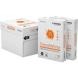 STEINBEIS, Recyclingpapier Steinbeis TrendWhite, DIN A4, 80 g/m², presseweiß, 5 x 500 Blatt, Steinbeis TrendWhite, A4, 80g, 88025159, (500 Blatt)