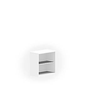 undefined, Regal NEVADA, B 800 x T 445 x H 810 mm, weiß, Regal NEVADA, B 800 x T 445 x H 810 mm, weiß