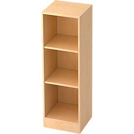 Jungheinrich PROFISHOP, Regal Solid, 2 Böden, stapelbar, Breite 406 mm, Ahorn, Hammerbacher Melaminharzbeschichtete Spanplatte Regal 4 406 x 400 x 1.270 mm Ahorn