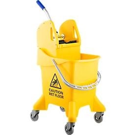 undefined, Reinigungswagen, 37 Liter, perfekt für Nischen, Reinigungswagen, 37 Liter, perfekt für Nischen