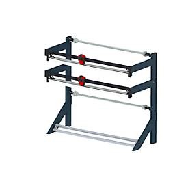 Huedig+Rocholz, Doppel-Schneidständer, Schnittbreite 1250 mm, Rocholz Doppel-Schneidständer Modul, waagerecht, Schnittbreite 1250 mm, B 1590 x T 970 x H 1740 mm