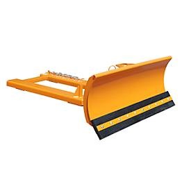 undefined, Schneeschieber für Gabelstapler Gummischürfleiste Schildbreite 1500 mm, Stapler-Schneeschieber mit Gummischürfleiste, Schildbreite 1.500 mm