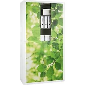 Paperflow, Rollladenschrank, Rollladen Blätter, Höhe 2040 mm, Rollladenschrank, Rollladen Blätter, Höhe 2040 mm