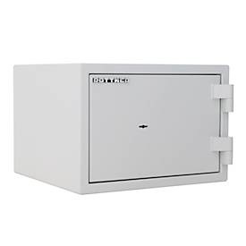 Rottner, Rottner FireSafe 30 DB Premium Feuerschutztresor, Rottner feuersicherer Dokumententresor S2 Fire Safe 30 Doppelbartschloss lichtgrau