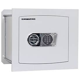 Rottner, Rottner Wandtresor Delta 40 Elektronikschloss, Rottner Wandtresor Delta 40, zum Einmauern, Elektronikschloss EN 1, 46,78 Liter, Stahl, lichtgrau