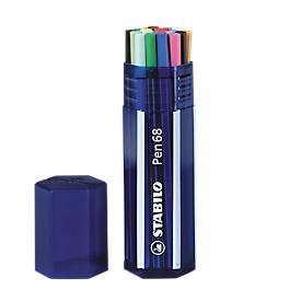 STABILO Fasermaler Pen 68 1mm 6820-1 20 Farben Big Pen