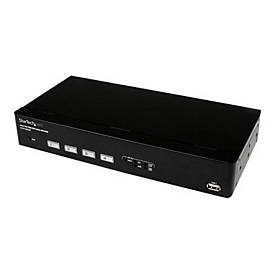 undefined, StarTech.com 4 Port USB VGA KVM Switch mit DDM Fast Switching und Kabeln, 
