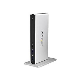STARTECH, USB 3.0 LAPTOP DOCKING STATION . NMS NS ACCS, StarTech.com USB 3.0 Dockingstation - kompatibel mit Windows / macOS - Dual DVI Monitor - mit DVI auf HDMI und VAG Adapter - Dockingstation - USB - DVI - GigE