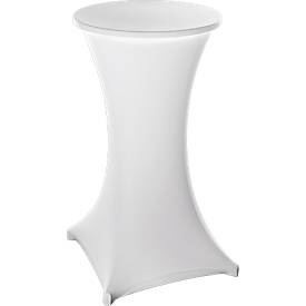 undefined, Stehtisch-Husse, ø 800/850 mm, weiss, Stehtisch-Husse, ø 800/850 mm, weiss