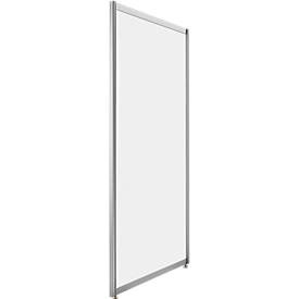 undefined, Stellwand gerade hoch, Metall weiß magnethaftend, Stellwand gerade hoch, Metall weiß magnethaftend