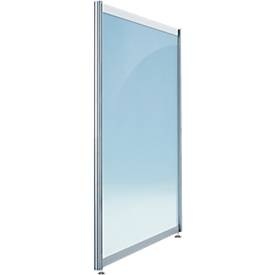 undefined, Stellwand gerade niedrig, Klarglas, Stellwand gerade niedrig, Klarglas
