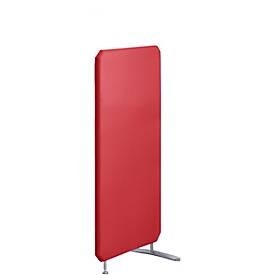 undefined, Stellwand Stoff, B 800 x H 1400 mm, rot, 