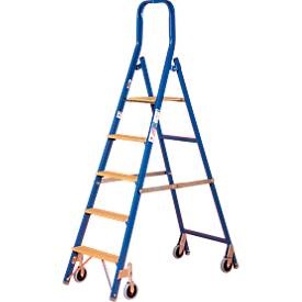 HACA, Stufenstehleiter Multicolor, einseitig besteigbar, 5 Stufen, Stufenstehleiter Multicolor, einseitig besteigbar, 5 Stufen