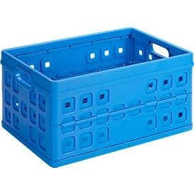 undefined, Sunware Square Klappbox, Inhalt 46 Liter, mit Durchfassgriff, blau