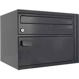 Rottner, Rottner Briefkasten Swiss Mailbox Enzian anthrazit, Rottner Briefkasten Swiss Mailbox Enzian anthrazit