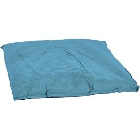 undefined, Bindevlies-Saugkissen Ausführung Öl 400 x 400 mm, blau, VE 16 Stk, Saugkissen Flockenfüllung, besonders ölbindend, B 400 x L 400 mm, 16 Stück