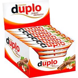 Ferrero Kinder, Ferrero Duplo, 40 x 18g, DUPLO Schokoriegel Duplo 40 Stück à 18 g