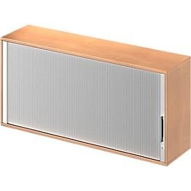 Schäfer Shop Genius, Schäfer Shop Genius Aufsatz-Querrolladenschrank TETRIS WOOD, 2 OH, B 1600, Buche-Dekor, Schäfer Shop Genius Aufsatz-Querrolladenschrank TETRIS WOOD, 2 OH, B 1600, Buche-Dekor