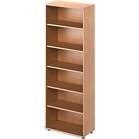 Schäfer Shop Genius, Schäfer Shop Genius Regal TETRIS WOOD, 6 OH, Höhe inkl. Gleiter, B 800 mm, Buche-Dekor, Schäfer Shop Genius Regal TETRIS WOOD, 6 OH, Höhe inkl. Gleiter, B 800 mm, Buche-Dekor