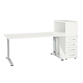 Schäfer Shop Select, Schäfer Shop Select Büromöbelset LOGIN 2-teilig, Schreibtisch B 1600 mm, Schäfer Shop Select Büromöbelset LOGIN 2-teilig, Schreibtisch B 1600 mm