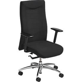 Schäfer Shop Select, Schäfer Shop Select Bürostuhl SSI PROLINE XXL, Synchronmechanik, mit Armlehnen, bis 150 kg, schwarz, Schäfer Shop Select Bürostuhl SSI PROLINE XXL, Synchronmechanik, mit Armlehnen, bis 150 kg, schwarz