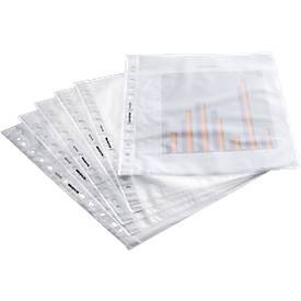 Schäfer Shop Select, Schäfer Shop Select Prospekthülle, DIN A4, oben offen, 100 Stück, genarbt, transparent, 0,08 mm, Premium, Schäfer Shop Select Prospekthülle Premium, DIN A4, oben offen, 0,08 mm, 100 Stück, genarbt, klar