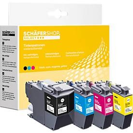 Schäfer Shop, SCHÄFER SHOP Tonerkassette baugleich mit TN-2320/2310, schwarz, Schäfer Shop Select Tintenpatronen, ersetzt Canon PGi-580XXL Bk, Doppelpack, schwarz-pigmentiert