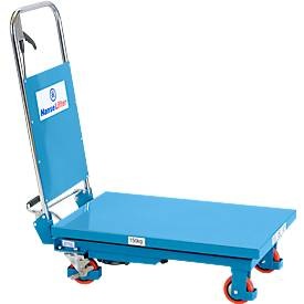 undefined, Scherenhubwagen Tragfähigkeit 150 kg Schiebebügel klappbar, Scheren-Hubwagen, Tragkraft 150 kg