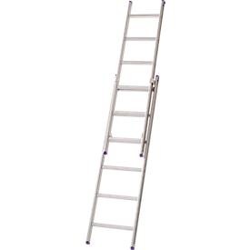 HACA, Schiebeleiter ohne Seilzug, Lila-Serie, 12 Stufen, Schiebeleiter ohne Seilzug, Lila-Serie, 12 Stufen