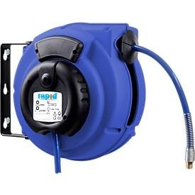 Rapid Group, Schlauchaufroller, automatisch, für Druckluft, Länge 8 Meter, Kunststoff, Schlauchaufroller, automatisch, für Druckluft, Länge 8 Meter, Kunststoff