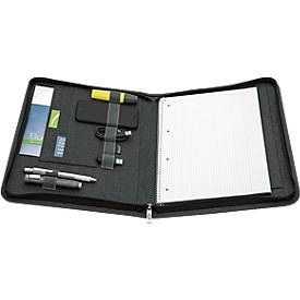 Wedo, WEDO Schreibmappe College Schwarz, Typ, WEDO Konferenzmappe College Schwarz