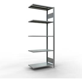 SCHULTE, SCHULTE Fachbodenregal Steckmontage, AF, FL 150 kg, verzinkt, HxBxT 2.000 x 750 x 400 mm, SCHULTE Fachbodenregal Steckmontage, AF, FL 150 kg, verzinkt, HxBxT 2.000 x 750 x 400 mm