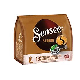 Senseo, Senseo Strong Kaffeepads 16 Stück à 6,9 g, Senseo Strong Kaffeepads 16 Stück à 6,9 g