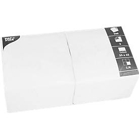 undefined, Papstar 12484 Papierserviette Weiß Seidenpapier 250 Stück(e), PAPSTAR Servietten 250 Stück Weiß 250 Stück