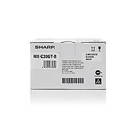 undefined, Sharp MXC30GTB Lasertoner & Patrone, Sharp MX-C30GT-B - Schwarz - original - Tonerpatrone - für Sharp MX-C250F, MX-C300W, MX-C301W