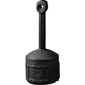 undefined, Sicherheits-Standascher, robuster, brandhemmender Kunststoff, Innenbehälter 15 Ltr., schwarz, Justrite Sicherheits-Standascher, selbstlöschend, 15 Liter, schwarz