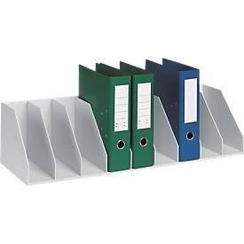 Paperflow, Sortierstation, DIN A4, Polystyrol, für Schränke, 8 Fächer, B 700 x T 290 x H 210 mm, Sortierstation, DIN A4, Polystyrol, für Schränke, 8 Fächer, B 700 x T 290 x H 210 mm
