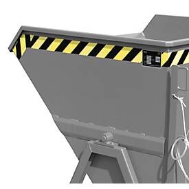 undefined, Späne-Kippmulde Bauer SKS 550, Stahl, grau, B 1250 x T 1200 x H 1170 mm, 550 l, bis 1000 kg, Rollen, Ablasshahn, Manuelle Kippvorrichtung, Späne-Kippmulde Bauer SKS 550, Stahl, grau, B 1250 x T 1200 x H 1170 mm, 550 l, bis 1000 kg, Rollen, Ablasshahn, Manuelle Kippvorrichtung