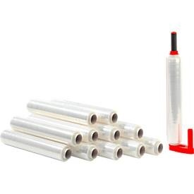 undefined, Sparset 12 Rollen PE-Stretchfolie + 1 Griff-Set, Sparset 12 Rollen PE-Stretchfolie + 1 Griff-Set