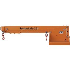 bauer, Teleskoplader KTH 2,5, 218 kg, orange lackiert, Teleskoplader Modell 1, Reichweite bis 3.690 mm, TK bis 2.500 kg, gelborange