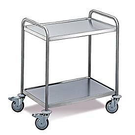 Rollcart Transportsysteme, Tischwagen 2 Etagen, klein , 600 x 400 mm, Tischwagen 2 Etagen, klein , 600 x 400 mm
